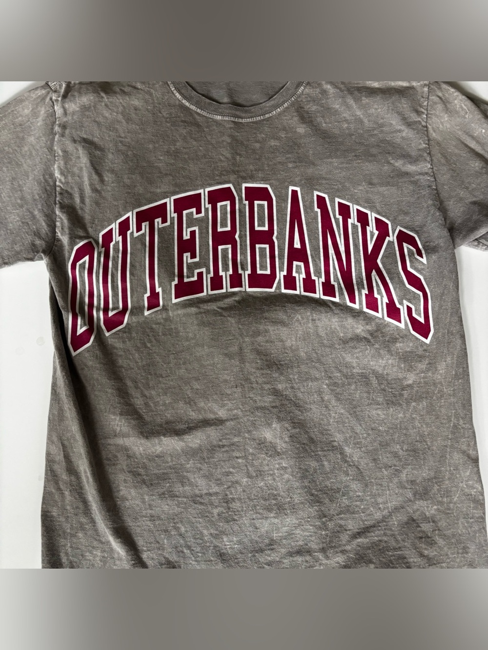 Altar’d State Gray with Red Outerbanks Graphic -XS/S
